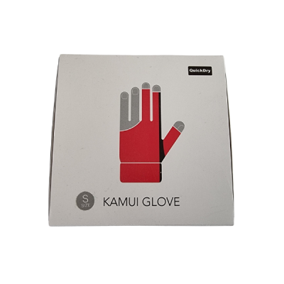 Billard Handschuh Kamui rot Größe S